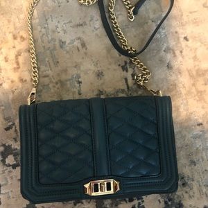 Rebecca Minkoff green crossbody